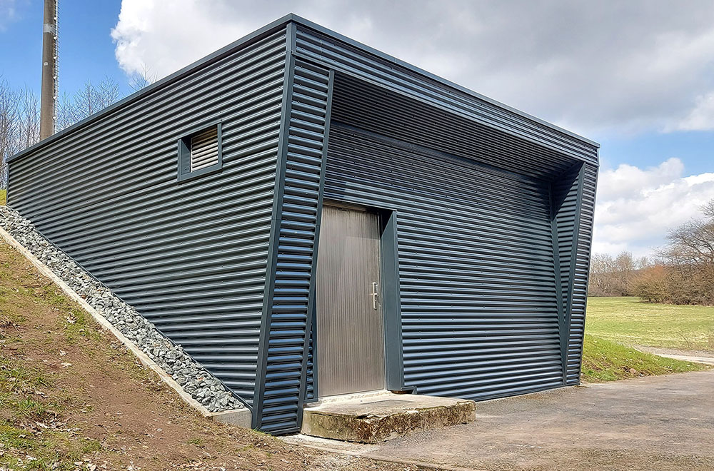 Wasserwerk Fassadenbekleidung